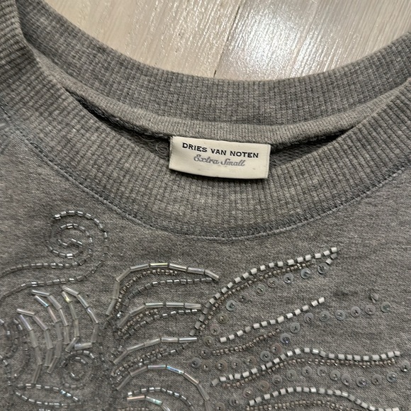 Dries von noten sequin sweatshirt - Picture 3 of 3